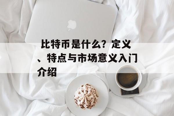  比特币是什么？定义、特点与市场意义入门介绍